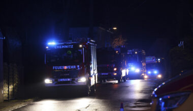 Streckensperrung zwischen Chemnitz und Leipzig: Notarzt im Einsatz