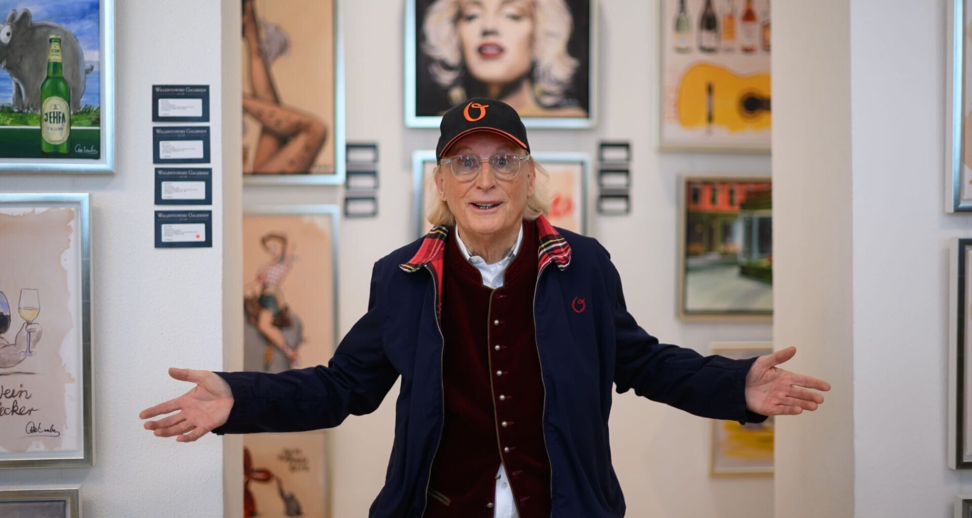 "In Galerien und Museen wird zu wenig gelacht"