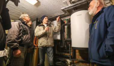 Chemnitzer Hauseigentümer zeigen ihre Wärmepumpen