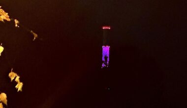 Lulatsch in Chemnitz leuchtet nur lila: Das ist der Grund