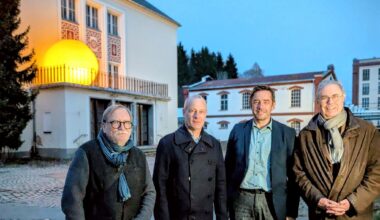 Darum bringen drei Ballons die Venusberger Spinnerei zum Leuchten