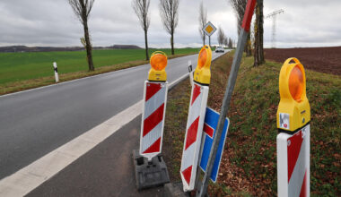Vollsperrung des Hofgrabens zwischen Gersdorf und Hohndorf
