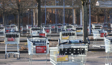 Rätsel um verteilte Einkaufswagen auf Chemnitzer Kaufland-Parkplatz bleibt offen