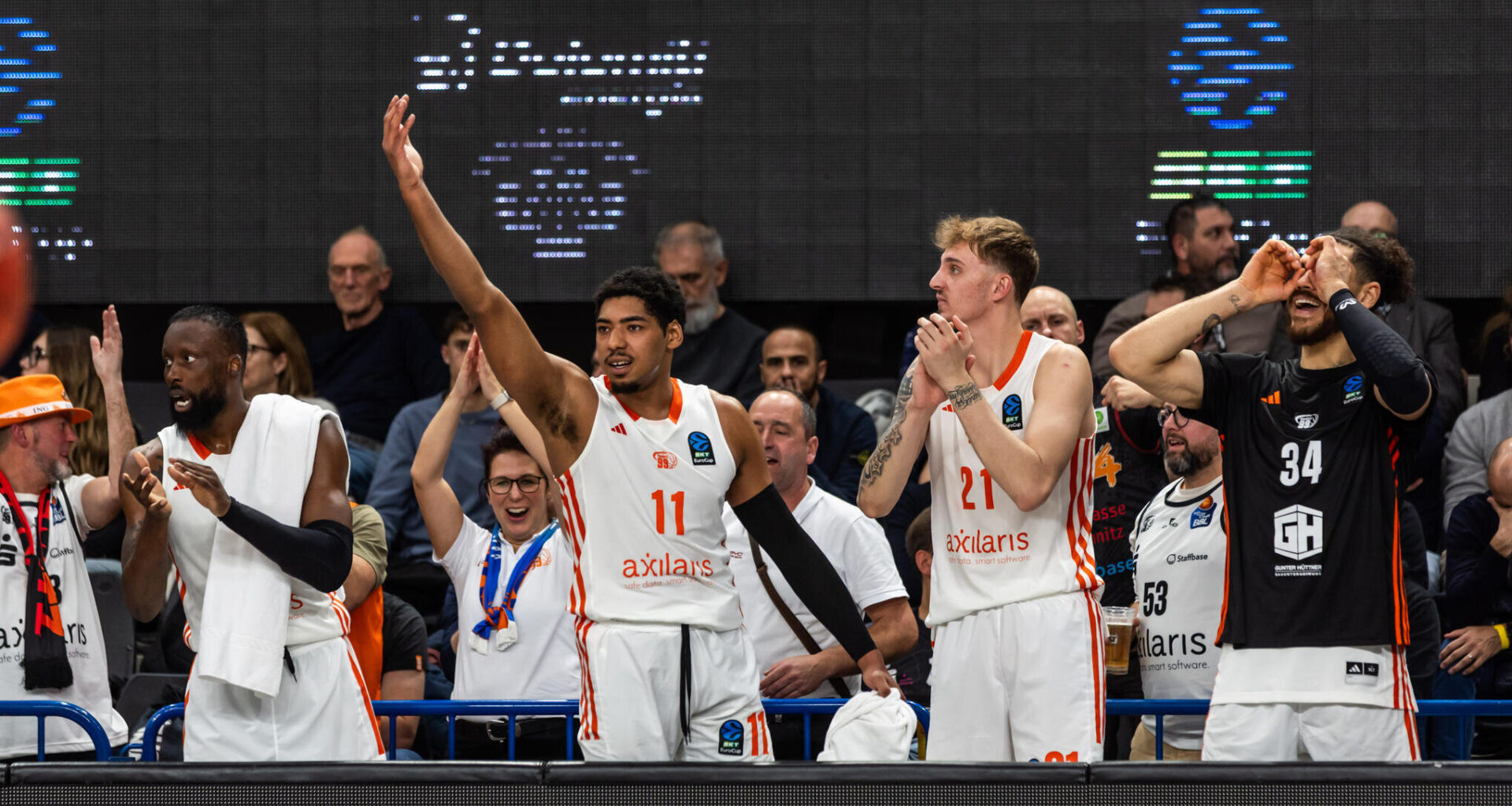 Niners Chemnitz holen im Eurocup bei Aquila Basket Trento den ersten internationalen Auswärtssieg seit März 2024