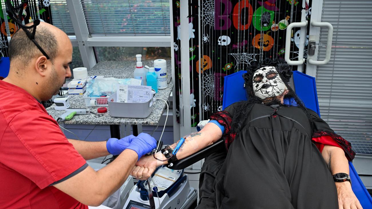 Gesundheit: Halloween-Blutspende in Berlin mit besonderem Anreiz