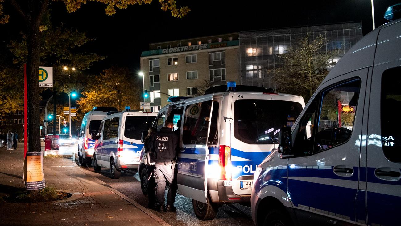 Kriminalität: Halloween in Hamburg: Strategie der Polizei ging auf
