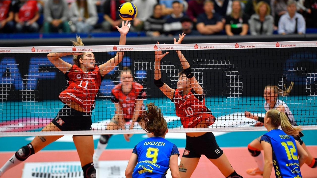 Volleyball | Bundesliga: Dresden ringt Schwerin im Fünf-Satz-Krimi nieder