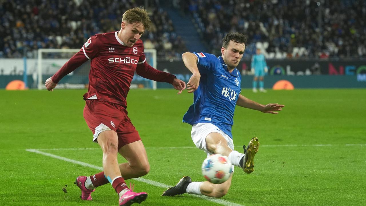 2. Liga: Darmstadt verspielt zwei Führungen gegen Bielefeld