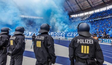 Großes Polizeiaufgebot: Hertha gegen Dresden: Eine Stadion-Schlägerei und 30 Festnahmen