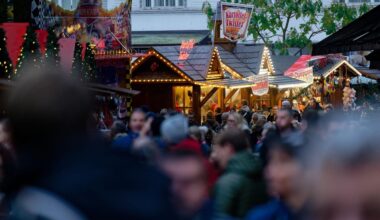 Weihnachtsmarkt: Frühstarter-Weihnachtsmarkt in Essen: Glühwein im November