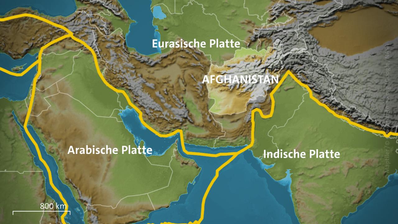 Tote und Verletzte nach schwerem Erdbeben