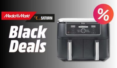 Ninja Airfryer Dual Zone – Heißluftfritteuse mit 48 % Rabatt bei MediaMarkt