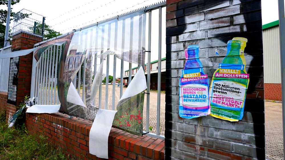 Holsten-Areal in Hamburg: Ein Blick auf das Holsten-Areal in Hamburg-Altona, dem ehemaligen Sitz der Holsten-Brauerei. Hier will nun das stadteigene Unternehmen Saga Wohnungen bauen. 2030 sollen sie fertig sein.