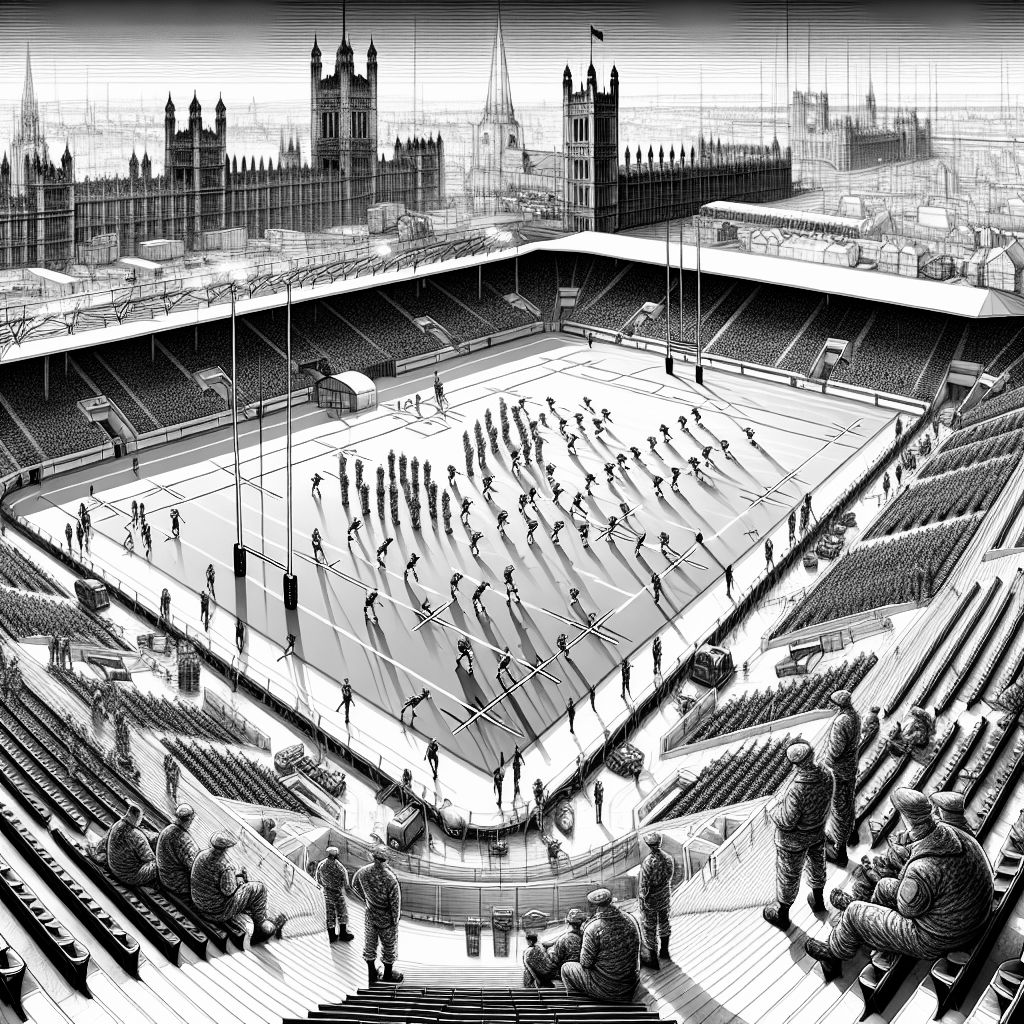 US-Militärteam bereitet sich auf Rugby-Tour im Vereinigten Königreich vor