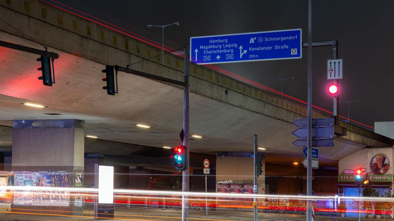 Verkehr in Berlin: Sperrung auf A100-Brücke wird erweitert