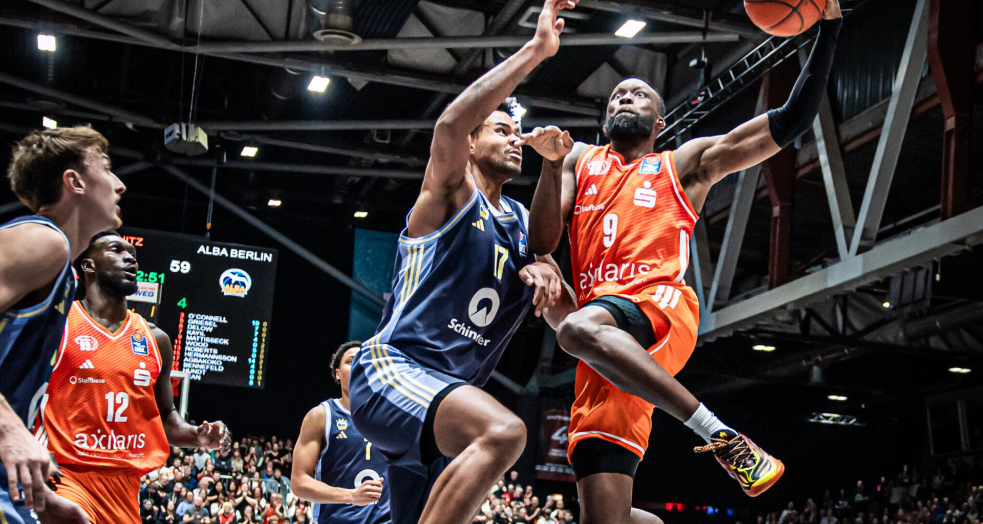 Niners Chemnitz auf Augenhöhe mit Alba Berlin – aber erneut nicht entscheidend besser