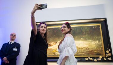 "Ophelia" im Museum Wiesbaden: Das derzeit gehypteste Gemälde Deutschlands