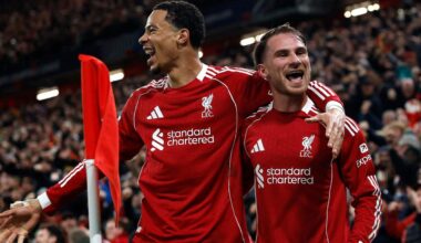 Liverpool gegen Real Madrid: Mac Allisters Kopfball lässt die Reds jubeln