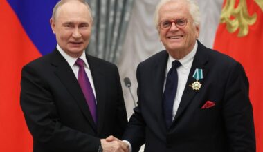 Russischer Nationalfeiertag: Pianist Justus Frantz erhält Freundschaftsorden von Putin