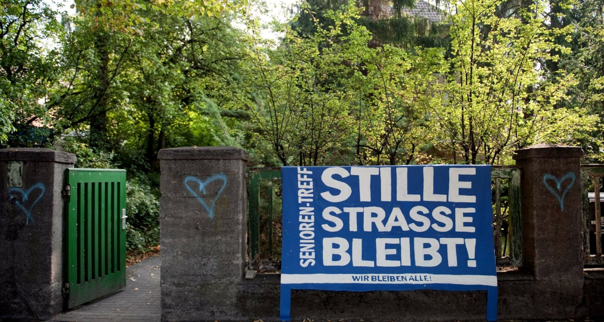 Begegnungsstätte – Berlin-Pankow: Stille Straße bleibt laut