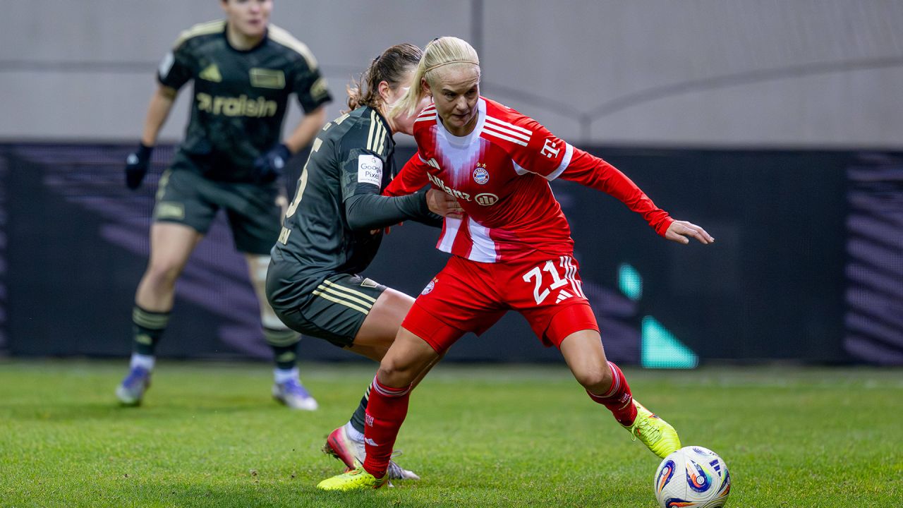 Unions Spielerinnen beim 0:4 in München chancenlos