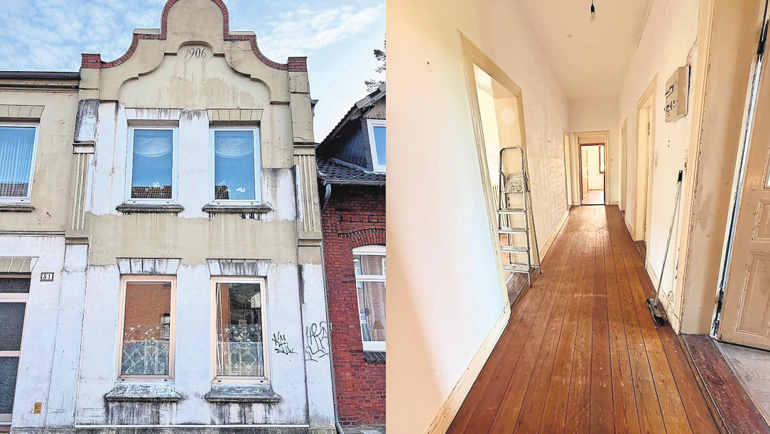 Je schlechter der Zustand, desto besser: Die Immobilienprofis aus Kiel Marc und Bennet kaufen problembehaftete Immobilien direkt vom Eigentümer.