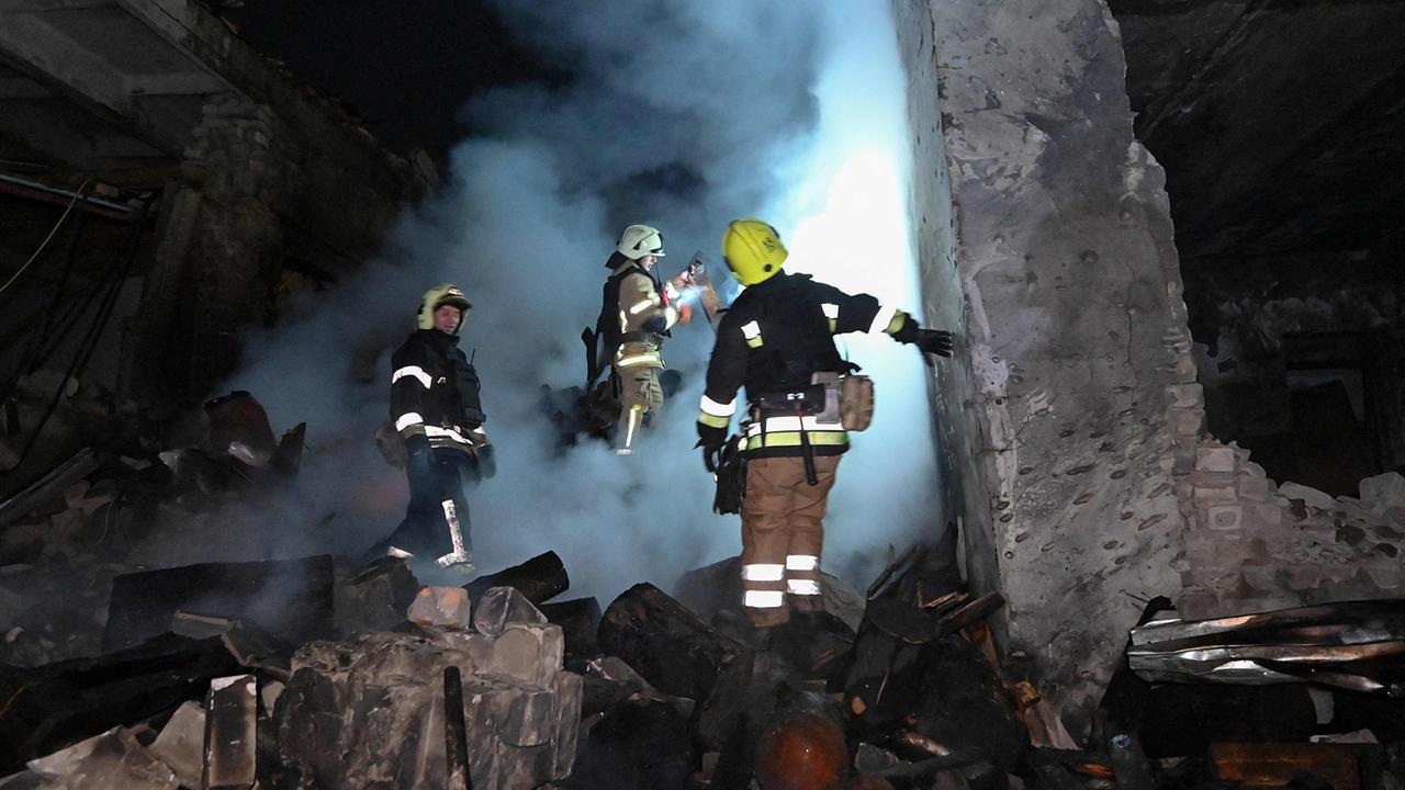 Russland greift massiv ukrainische Energieanlagen an