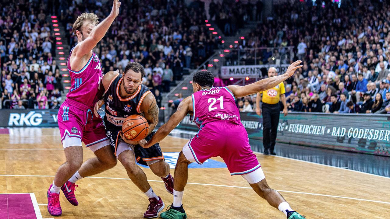 BBL: Baskets Bonn gewinnen Heimspiel gegen Ulm in Schlusssekunde