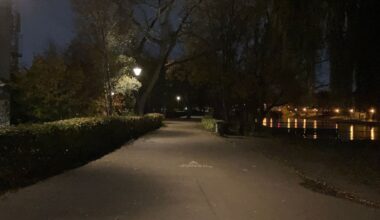 Wenn im Park das Licht ausgeht und niemand fühlt sich zuständig