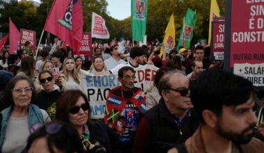 Lissabon: Zehntausende protestieren in Lissabon gegen Arbeitsmarktreform