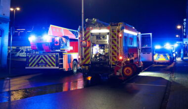 Essen auf Herd verursacht Küchenbrand