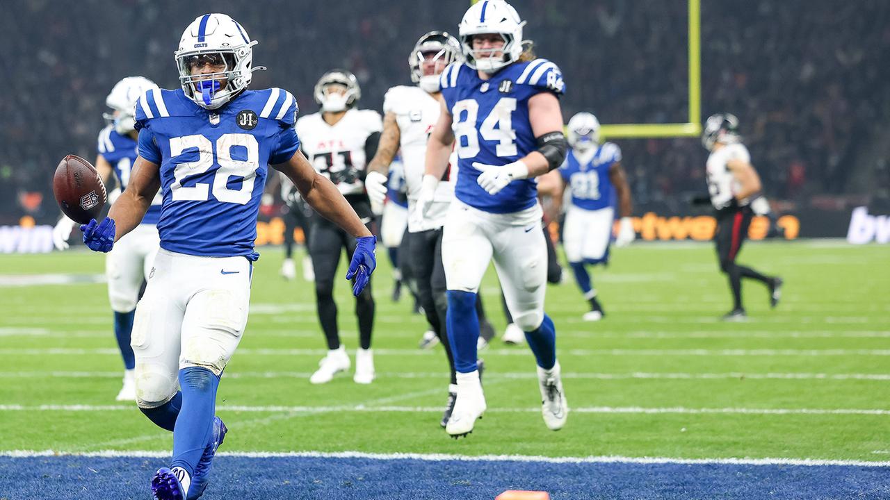 American Football: Indianapolis Colts gewinnen NFL-Show nach Verlängerung in Berlin