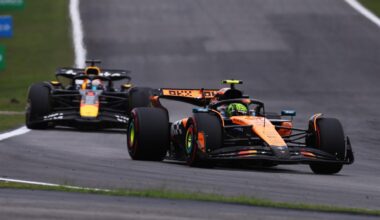 Formel 1, Brasilien: Verstappen bei Norris-Sieg mit nächstem Meisterstück