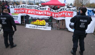 Eine Buchmesse in Halle wird zum Schaulaufen der Rechten