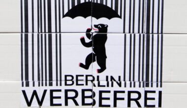 Keine mehrheitliche Unterstützung für "Berlin werbefrei" im Abgeordnetenhaus