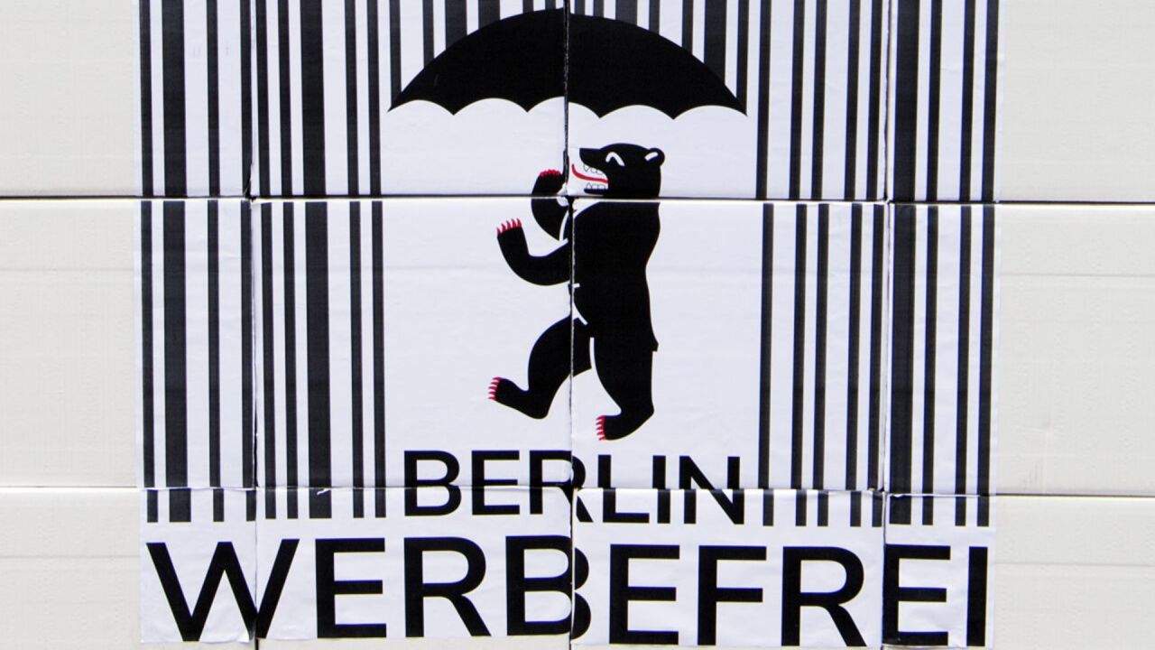 Keine mehrheitliche Unterstützung für "Berlin werbefrei" im Abgeordnetenhaus