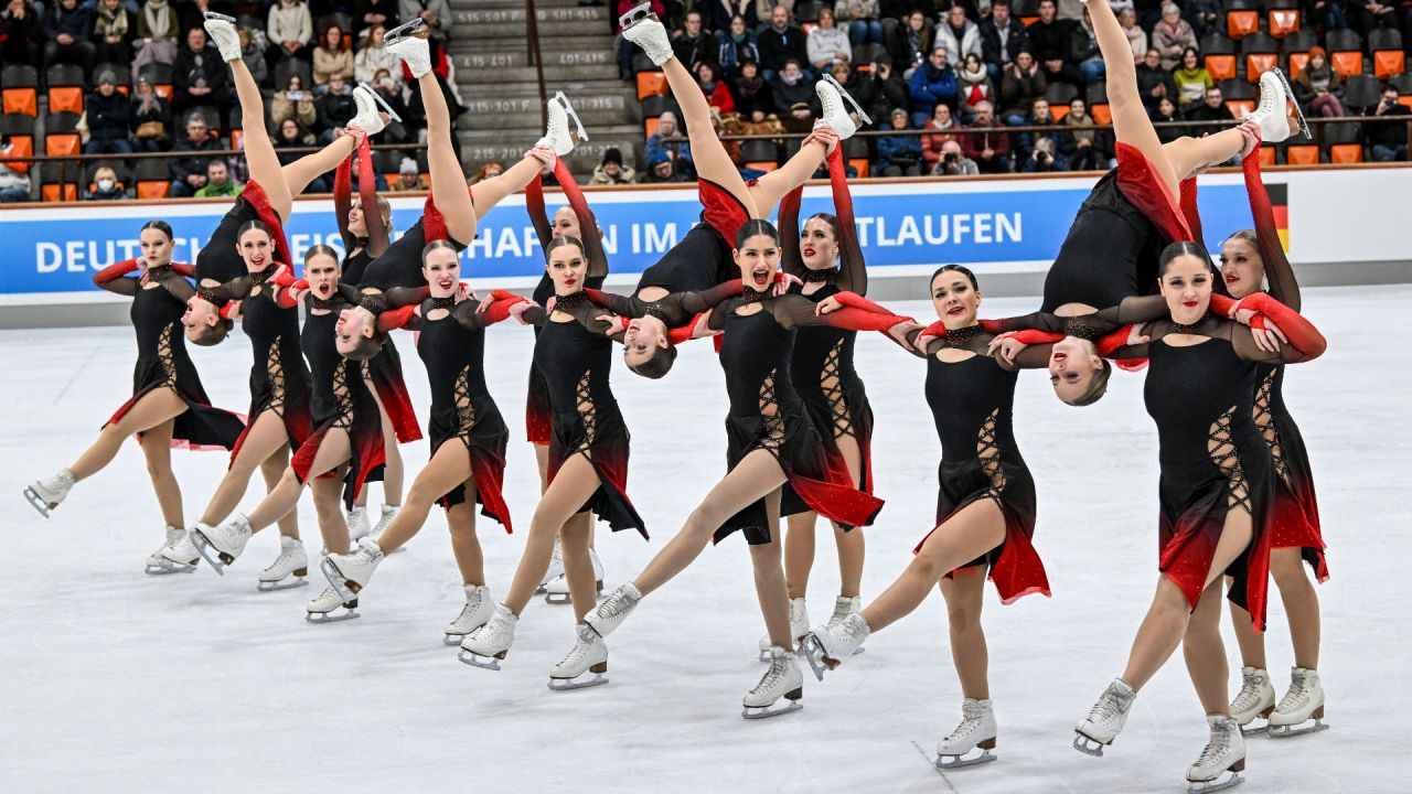 Wieso das "Team Berlin 1" im Synchron-Eiskunstlauf hierzulande unbesiegbar ist