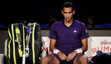 ATP Finals in Turin: Verletzung bremst Auger-Aliassime gegen starken Sinner