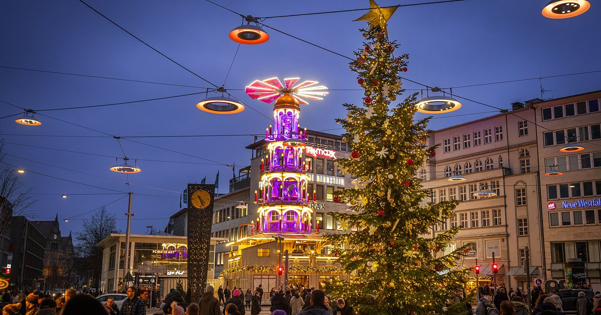 Bielefelder Weihnachtsmarkt startet am 21. November: Alle Highlights auf einen Blick