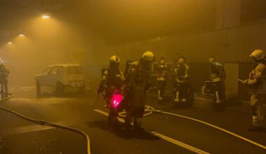 Theaternebel im Autobahntunnel: Trainieren für den Ernstfall
