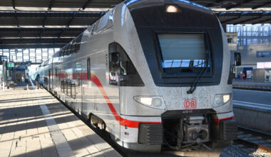 Intercitys von Rostock nach Chemnitz über Freiberg am Montagabend mit Verspätung