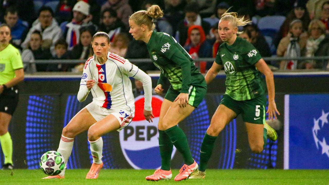 Champions League: Lehrstunde für den VfL Wolfsburg gegen Olympique Lyon
