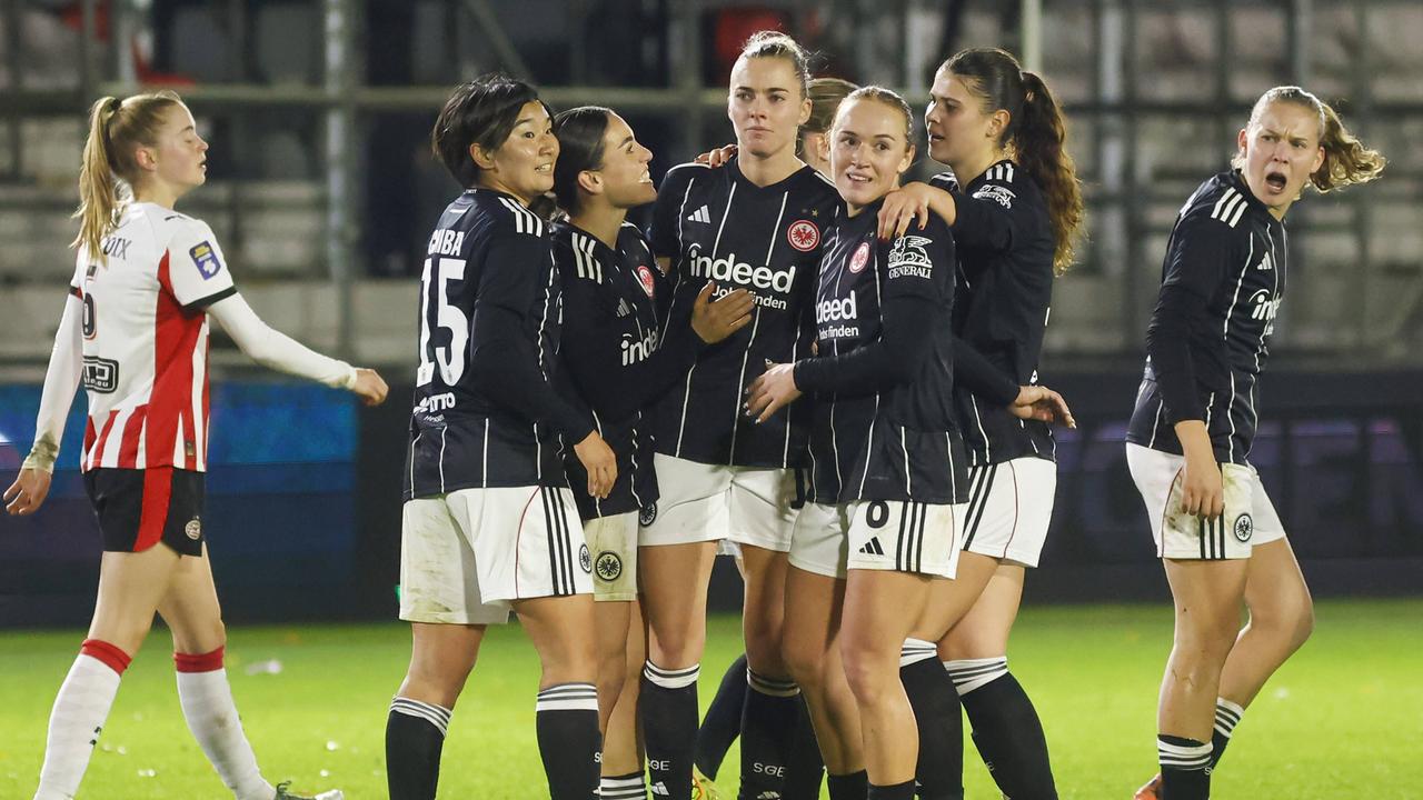 Women's Europa Cup: Eintracht Frankfurt Frauen feiern späten Sieg in Eindhoven