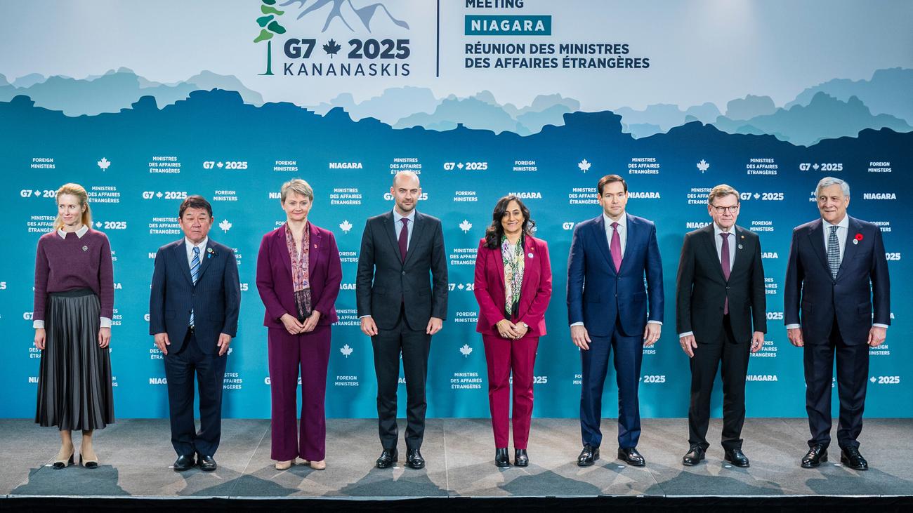 Ukrainekrieg: G7 wollen Kontaktlinie in der Ukraine als Ausgangpunkt für Verhandlung