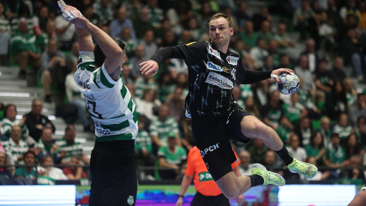 Füchse Berlin nach 38:37-Sieg bei Sporting in Champions League weiter ungeschlagen