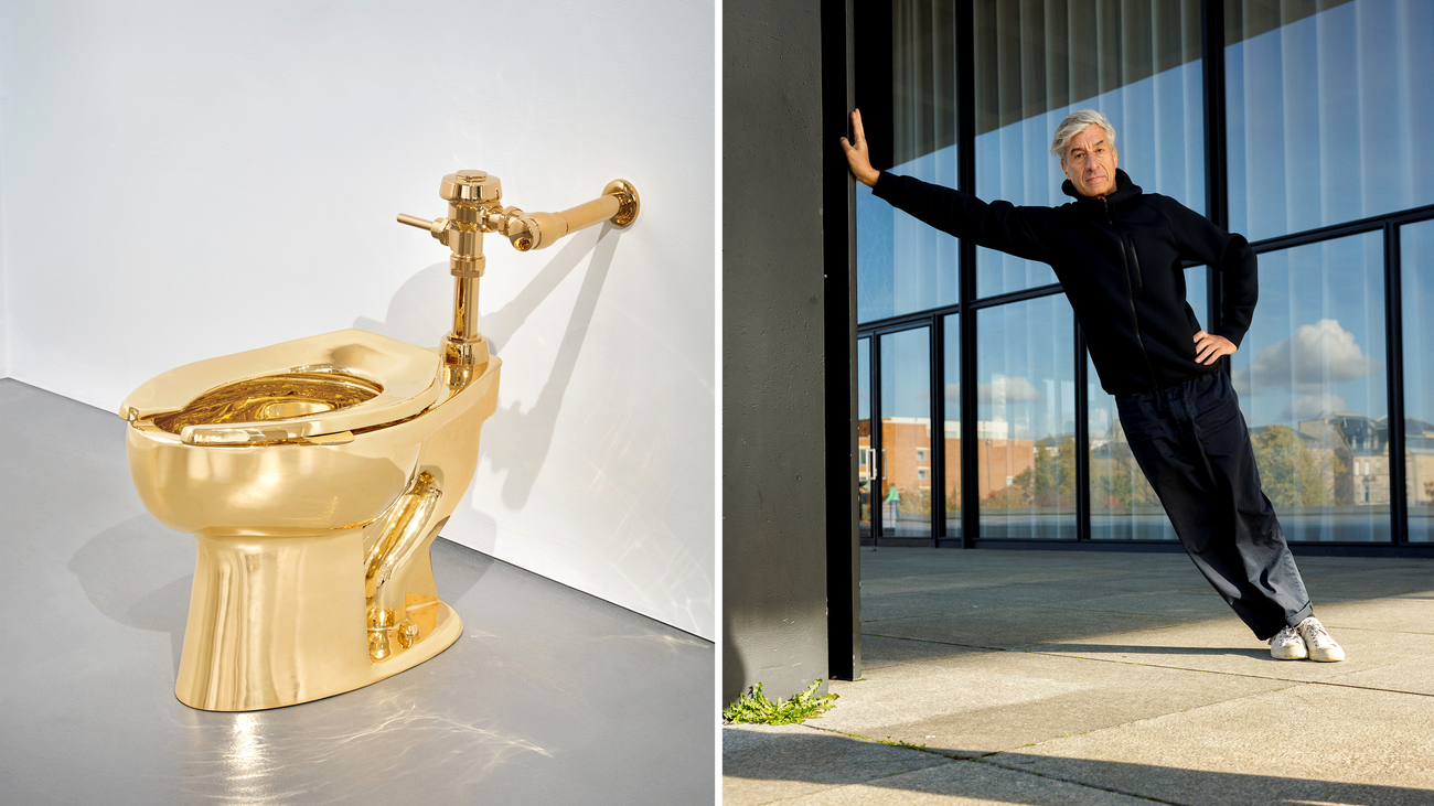 Maurizio Cattelan: "Ich habe mich nicht von meinen Eltern befreit, um mir von der Kunstwelt vorschreiben zu lassen, was ich tun soll"