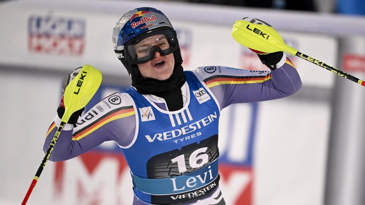 Weltcup in Levi: Starke Aicher fährt beim Slalom-Auftakt ganz vorne mit