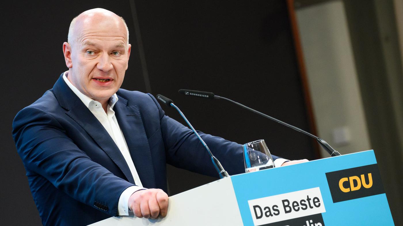 Wegner offiziell als Kandidat für Berlin-Wahl aufgestellt