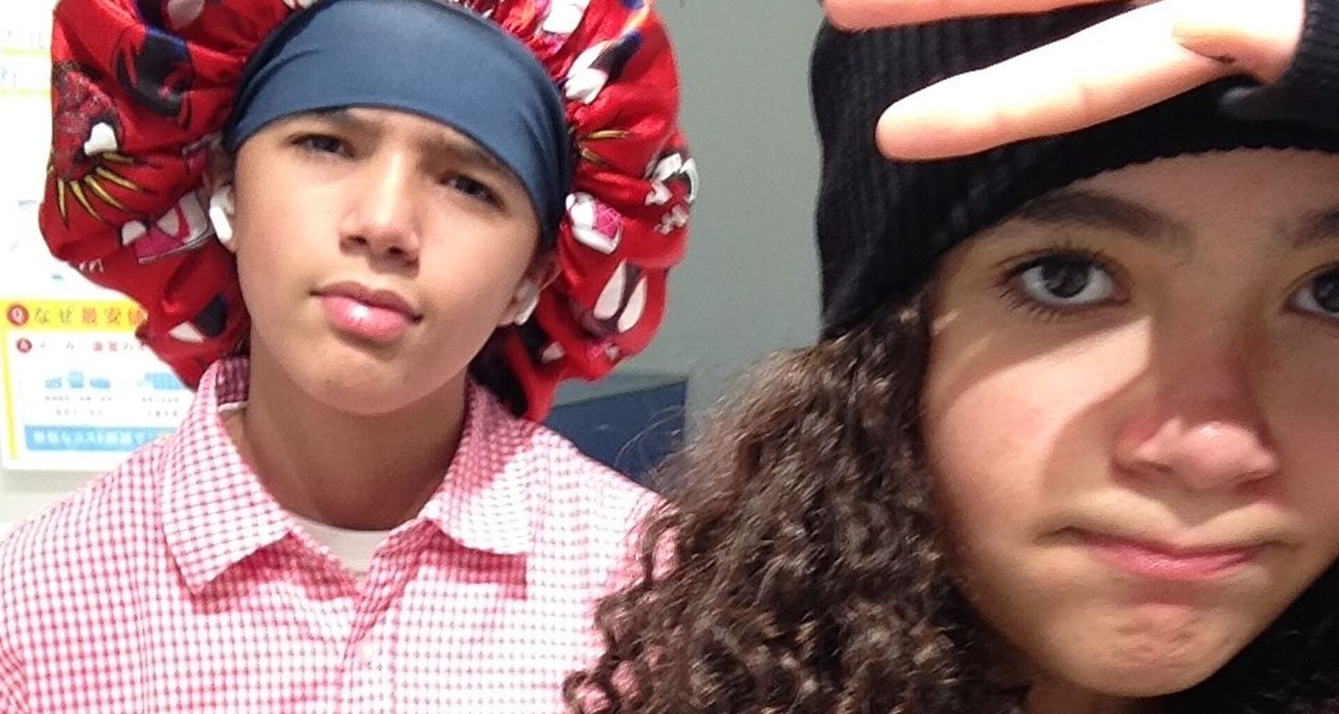 Die Geschwister Moroccan und Monroe Cannon