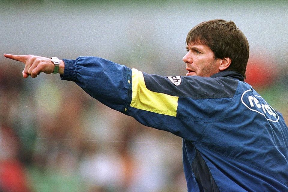 Mit Friedhelm Funkel an der Seitenlinie spielten die Zebras in der Bundesliga.